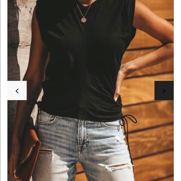 Double The Trouble Cotton Adjustable Tee - Picture 2 of 4